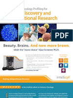 Immuno-Oncology Profiling For: Drug Discovery Translational Research