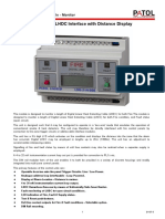 LDM-519-DDL Digital LHDC Interface With Distance Display: Linear Heat Detection Cable - Monitor