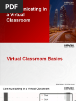 Communicating in A Virtual Classroom