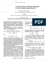 Application of Fast-Fourier-Transform Techniques To The Discrete-Dipole Approximation