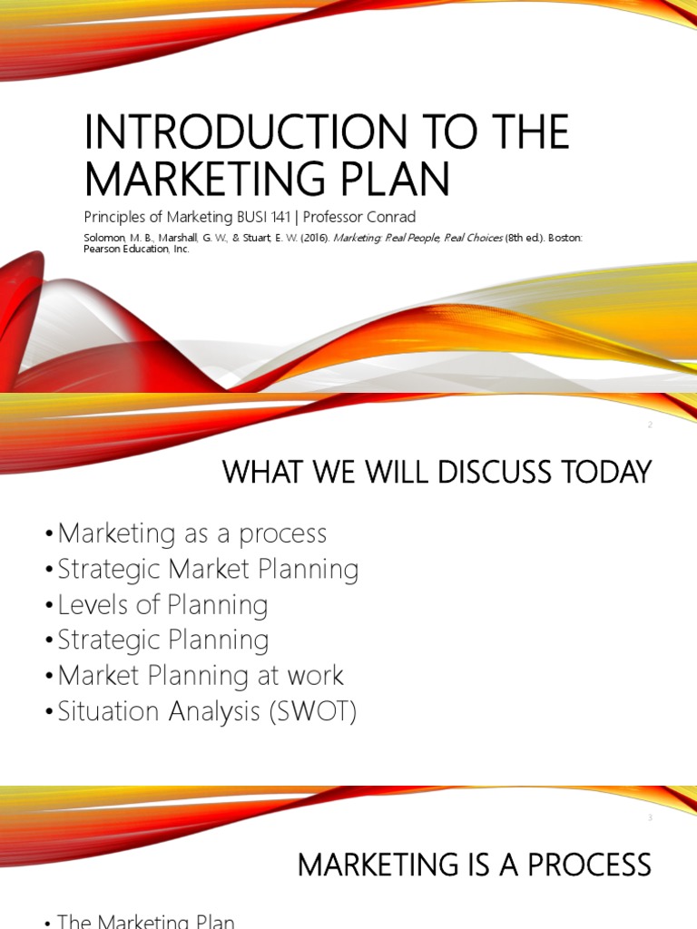 Strategic Marketing Plan Overview | PDF | Swot Analysis | Marketing ...