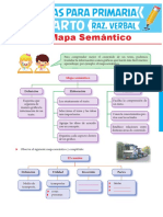 El Mapa Semántico para Cuarto Grado de Primaria