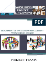 Engineering Project Management: Department of Engineering Management Nust College of E&Me