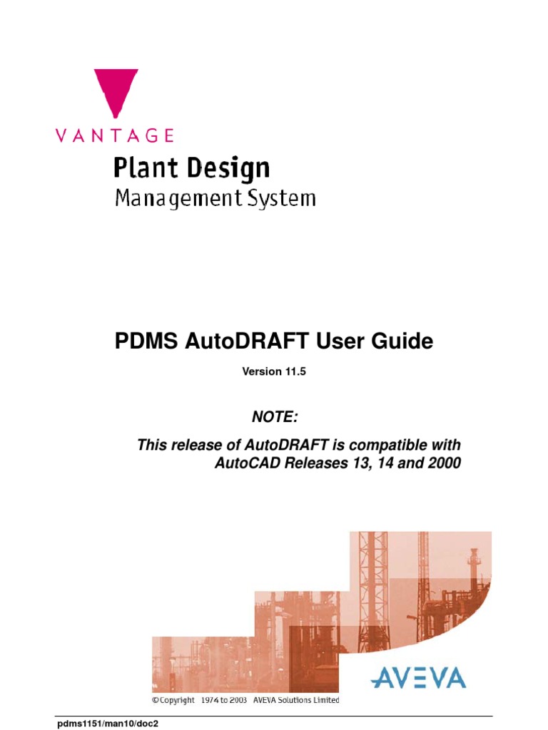 11 Pdms Autodraft User Guide | PDF | Auto Cad | License