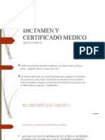 Certificado Medico