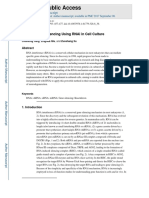 Specific Gene Silencing Using RNAi in Cell Culture PDF