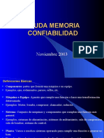 Ayuda Memoria Confiabilidad y RCM