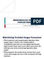 Mikrobiologi Produksi Pangan Fermentasi