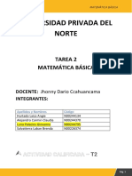 Matemática básica - Tarea 2