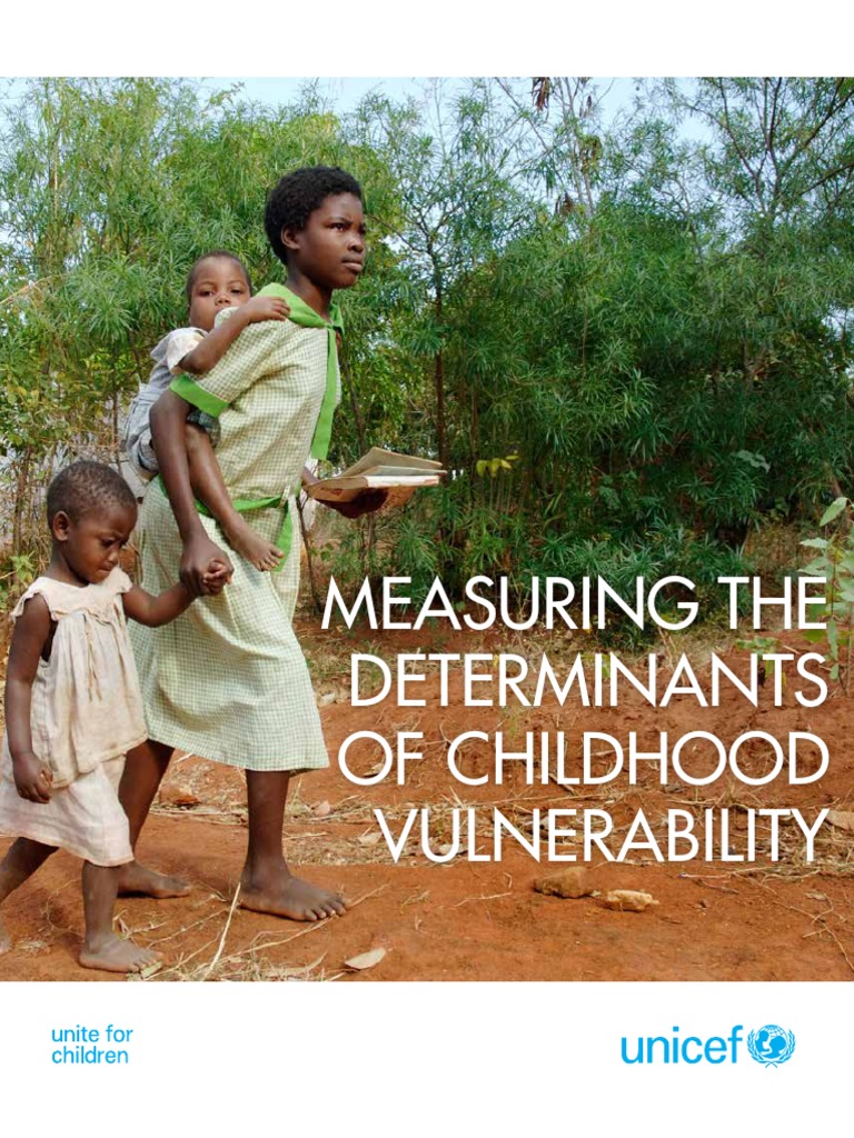 Measuring The Determinants of Childhood Vulnerability - Final Report 5 ...