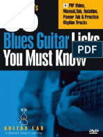 50 Blues Licks You Must Know - Jeff McErlain's