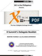 AIESEC X Summit Delegate Handbook
