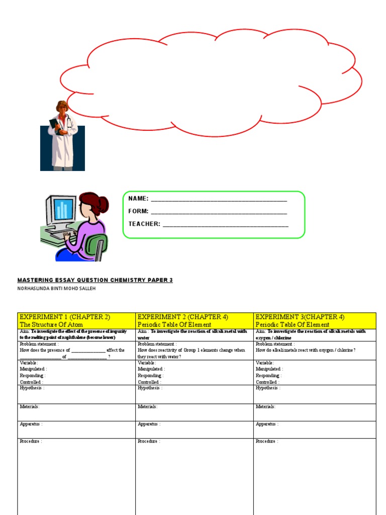 Chemistry essay killer fashion picture