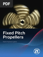 Fixed Pitch Propellers: Marine Propulsion Systems