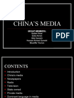 China'S Media: Group Members