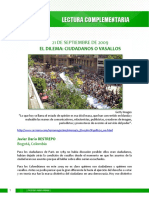El Dilema Ciudadanos o Vasallos PDF