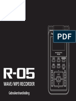 Handleiding R-05 - NL Recorder