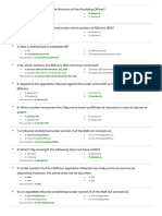 Recovery of Debts and Bankruptcy Act 1993 - Exam1 PDF