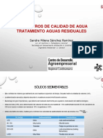 Parametros de Calidad Agua TAR