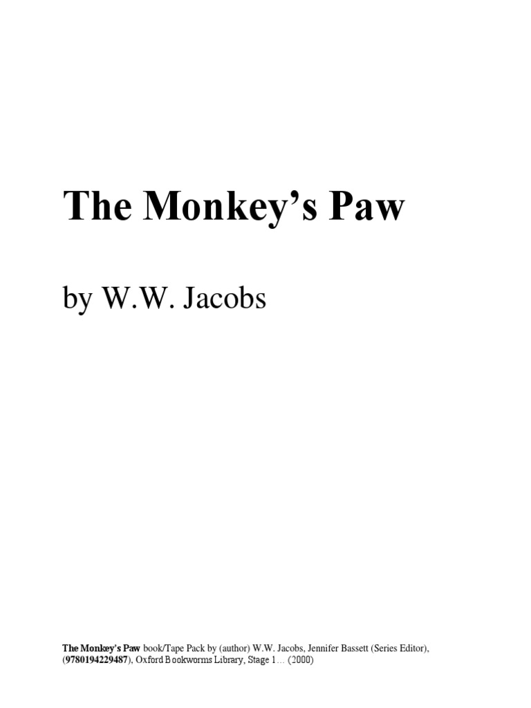 The Monkey's Paw by W.W. Jacobs PDF