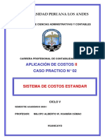 Caso Practico #02 Clase Costos Estandar Libro Ad 224 Clase