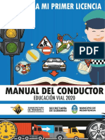 Manual Del Conductor. Programa Mi Primer Licencia. - Compressed