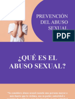 Prevencion Abuso Sexual - 7mo A IVto Medio
