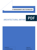 Architectural Anthropology: University of Management and Technology