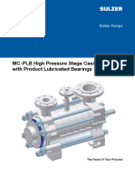 MC PLB High Pressure Stage Casing Pump Brochure