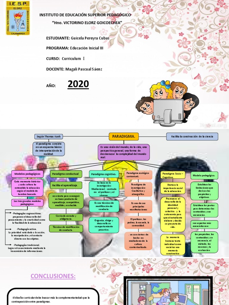 Paradigmas y Modelos Pedagogicos | PDF | Plan de estudios | Paradigma