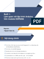 Day 1 - Làm quen với lập trình Arduino trên module ESP8266