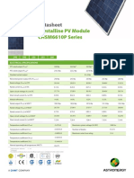 Ficha Tecnica Panel Solar Econergy CHSM6610P