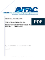 T M TM-NAVFAC-EXWC-EV-1502 Design Considerations For in Situ Chemical Oxidation