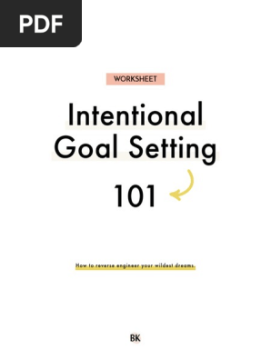 Goal setting 
