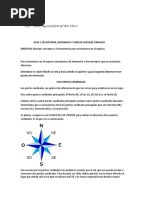 GUIA 3º BASICO. Los Puntos Cardinales.