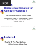 ICS141: Discrete Mathematics For Computer Science I: Dept. Information & Computer Sci., University of Hawaii