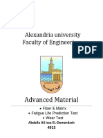 Alexandria University Faculty of Engineering: Advanced Material