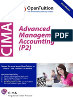 CIMA P2 2020 Notes PDF