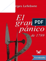 El Gran Panico de 1789 - Georges Lefebvre