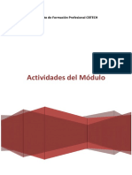 Actividades Del Módulo