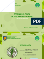 Teoría Ecológica de Bronfenbrenner - CCV PDF