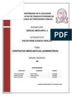 Contratos Mercantiles (Suministro) PDF
