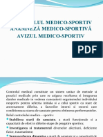 Controlul Medico Sportiv