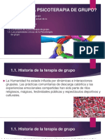 I. ¿Qué Es La Psicoterapia de Grupo?