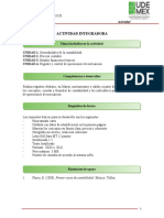 Registros contables, movimientos y saldos de Mi dulcería, S.A. de C.V