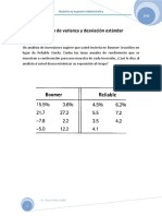 Ejercicios de Varianza y Desviacion PDF