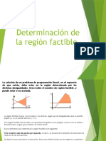 Determinación de La Región Factible