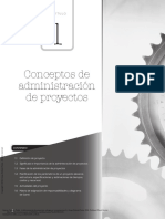 Administración de Proyectos Enfoque Por Competenci... - (CAPÍTULO 1. CONCEPTOS DE ADMINISTRACIÓN (... ) ) PDF