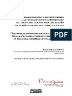 O TRABALHO ENTRE O RECONHECIMENTO E A LOUCURAPOSSÍVEIS CONTRIBUIÇÕES DE CHRISTOPHE DEJOURS PARA UMA REVISÃO DAGRAMÁTICA MORAL DOS CONFLITOS SOCIAIS.pdf