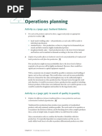 Operations Planning: Activity 21.1 (Page 395) : Sunburst Bakeries